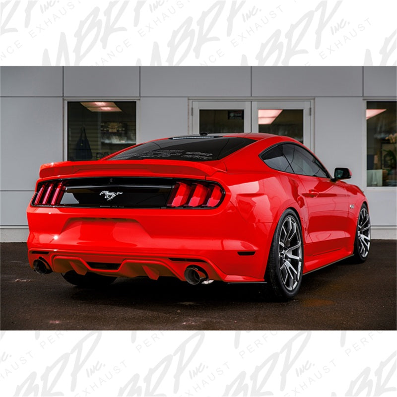 MBRP 2015 - 2025 Ford Mustang EcoBoost 2.3L Aluminum 3in Cat - Back Dual Split Rear Exit (Race Version) - The Ultimate Exhaust Upgrade