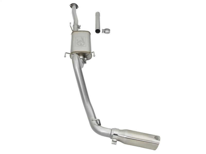 aFe MACH Force XP Cat-Back Stainless Steel Exhaust System with Polished Tip - Boost Your 2005 - 2012 Toyota Tacoma L4 - 2.7L!