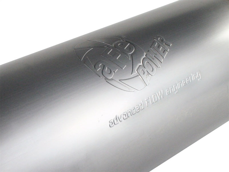 aFe MACHForce XP - Stunning 409 Stainless Steel Exhaust Muffler with 4