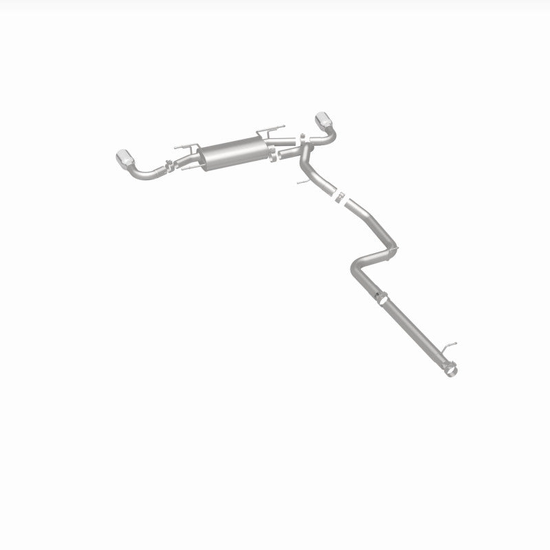 MagnaFlow 2010 - 2013 Mazda 3 2.5L Hatchback: Split Rear Exit Stainless Cat Back Performance Exhaust - Unleash Your Ride!