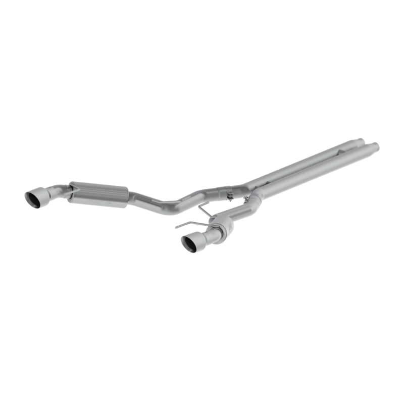 MBRP 2015 - 2017 Ford Mustang GT 5.0 3 - inch Cat - Back Dual Split Rear Race Version with 4.5 - inch T409 Tips