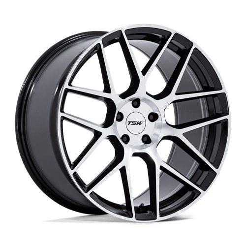 TSW TW002 LASARTHE 22X10.5 Gloss Black Machined Wheels - Stunning & High - Performance!