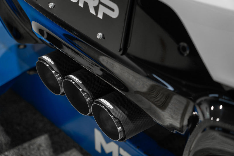 MBRP 2024+ Acura Integra Type-S Armor Pro 3in Active Profile Catback Exhaust - Stunning Carbon Fiber Tips