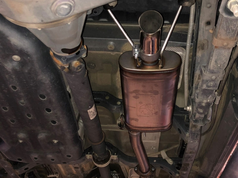aFe ROCK BASHER 2.5in 409 SS Cat-Back Exhaust - Unleash Your 2016 - 2023 Toyota Tacoma's Power!