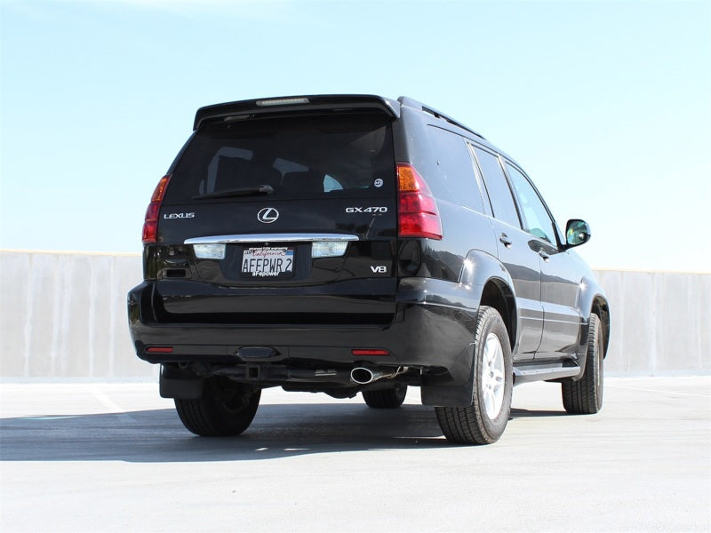 aFe MachFORCE XP Cat-Back Exhaust System - 2003 - 2009 Lexus GX470 V8 4.7L with Oval Polished Tips