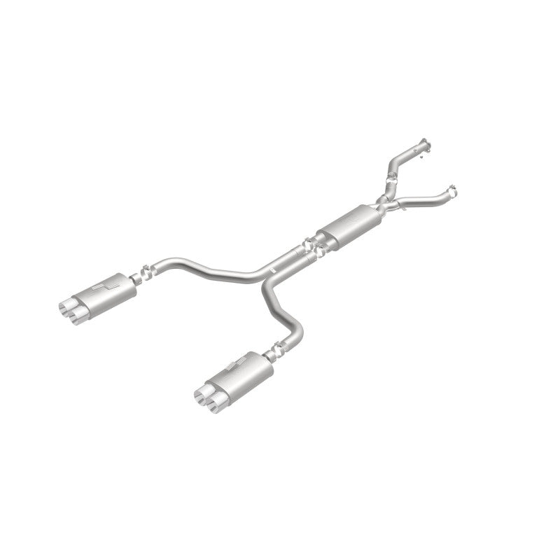 MagnaFlow 1992 - 1996 Chevy Corvette 350 Street Series Cat - Back Performance Exhaust System