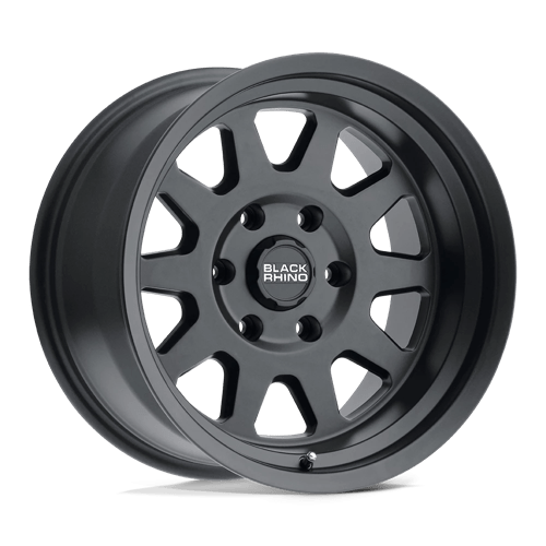 Unleash Power with Black Rhino STADIUM 16X8 Matte Black Wheels