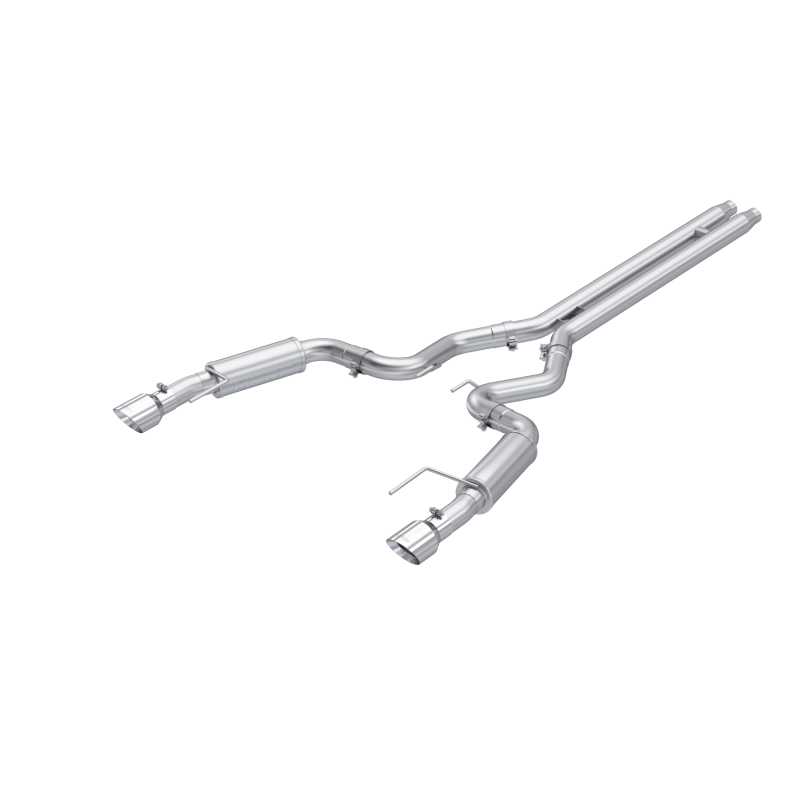 MBRP 2024-2025 Ford Mustang GT & GT Premium 5.0L 3in Dual Split Rear Aluminized Steel Exhaust System