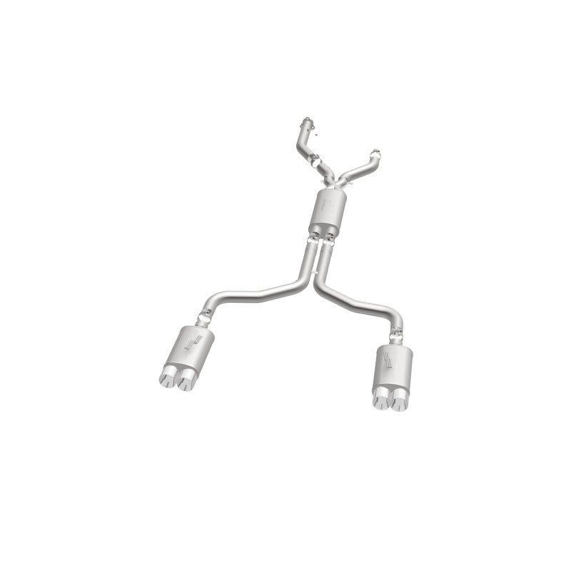 MagnaFlow 1992 - 1996 Chevy Corvette 350 Street Series Cat - Back Performance Exhaust System