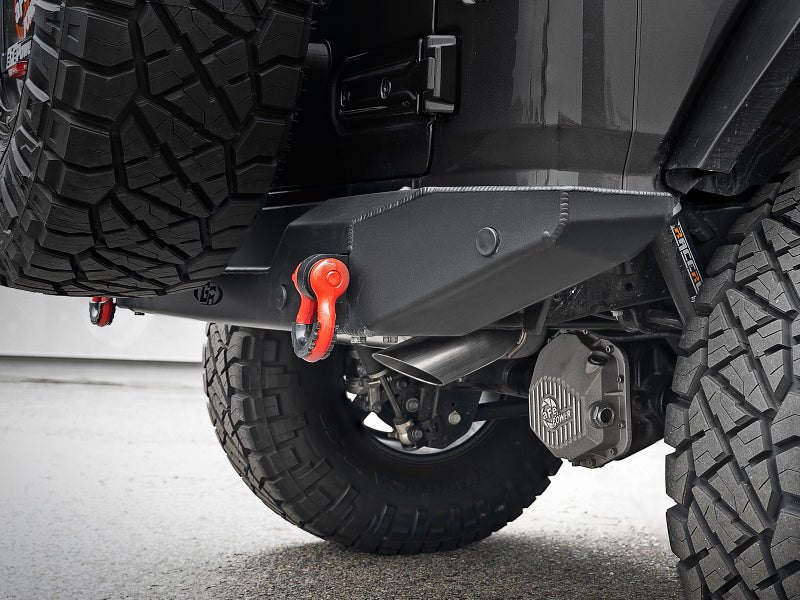 aFe MACH Force-Xp Hi-Tuck 3in 409 SS Axle-Back Exhaust for 2018 - 2024 Jeep Wrangler JL 2.0/3.6