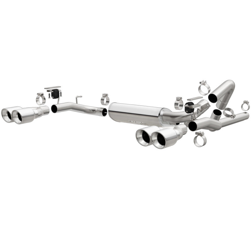 MagnaFlow Street Series Cat-Back Exhaust: 1998 - 2002 GM F - body with Quad Tips