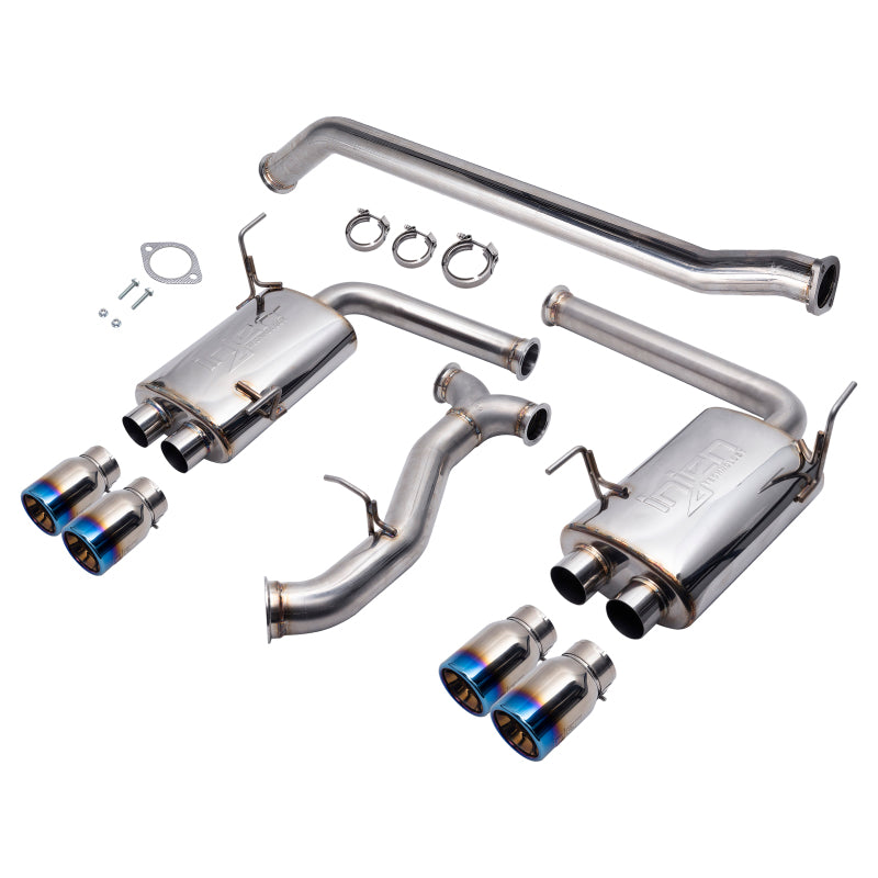 Injen's Stunning 15 - 20 Subaru STI Cat Back Exhaust with Quad Titanium Tips