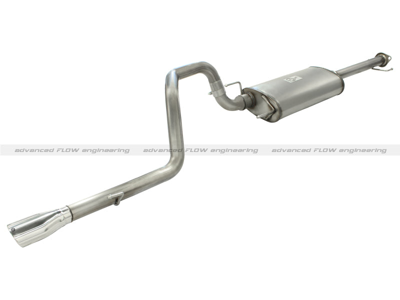 aFe MachFORCE XP Cat-Back Exhaust System - 2003 - 2009 Lexus GX470 V8 4.7L with Oval Polished Tips