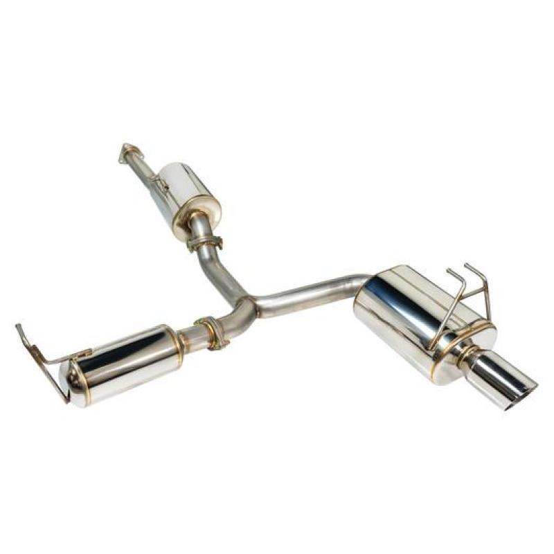 Remark's Ultimate 2000 - 2009 Honda S2000 Single Exit Cat - Back System with Stylish Stainless Steel Tip