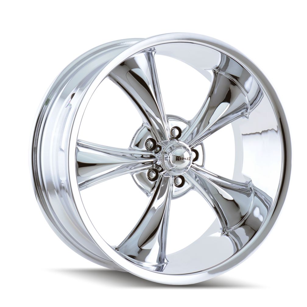 RIDLER 695 Chrome Wheels - 18x9.5, 5x127, ET6 - Upgrade Your Ride Now!