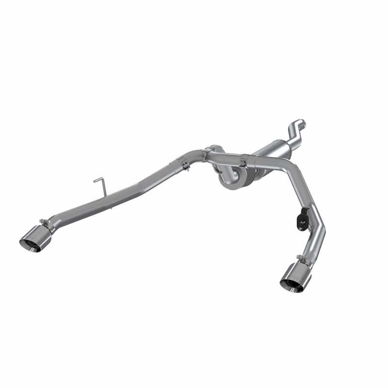 MBRP 2020 - 2024 Jeep Gladiator 3.6L 2.5in Dual Rear Exit Cat Back Exhaust 304 - Unleash Your Ride's Potential