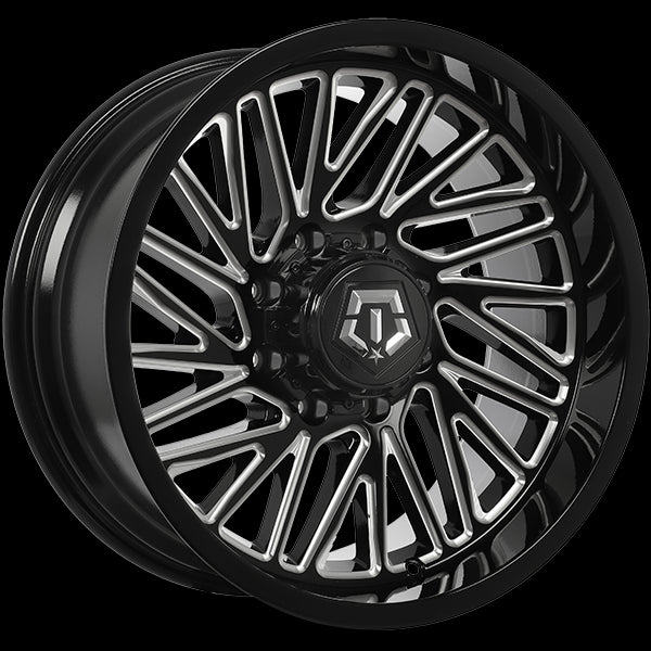 Stunning TIS Wheels 553 - 22x10.0 Gloss Black Wheels for a Striking Look