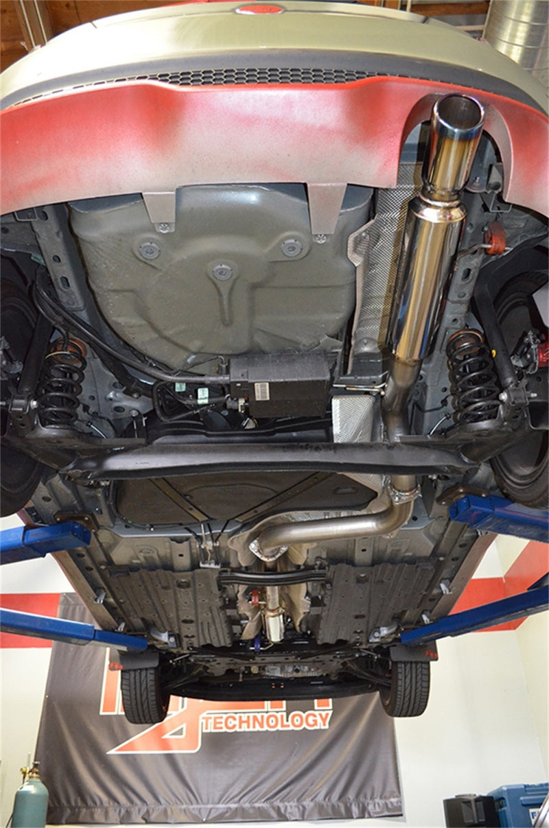 Injen's Premium 14 - 19 Ford Fiesta ST 1.6L Turbo 4Cyl 3in Cat - Back Stainless Steel Exhaust with Burnt SS Tip