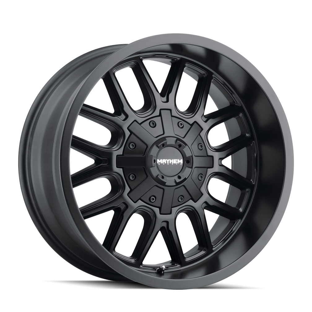 MAYHEM COGENT 20x10 - Stunning Matte Black Wheels with Versatile Bolt Patterns