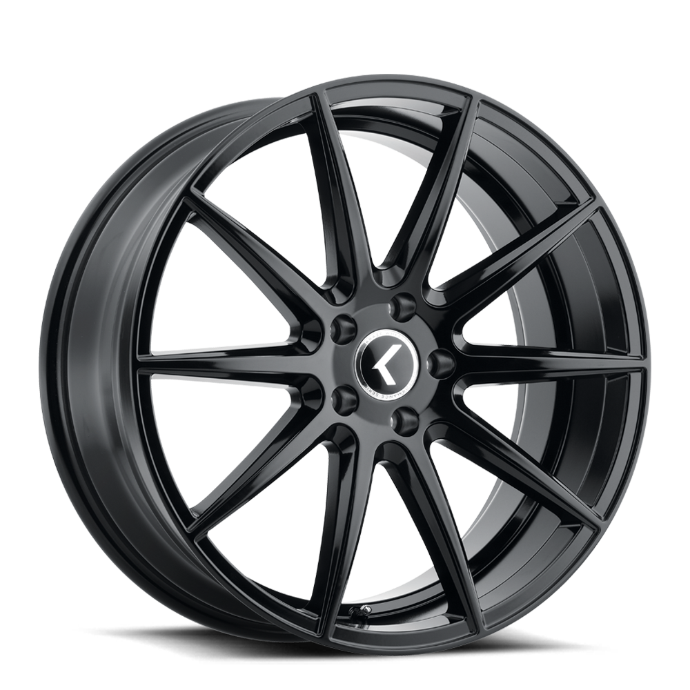 KRAZE COSMOS 18x8 5x115 ET40 72.62 Gloss Black - Stunning Wheels for Your Ride