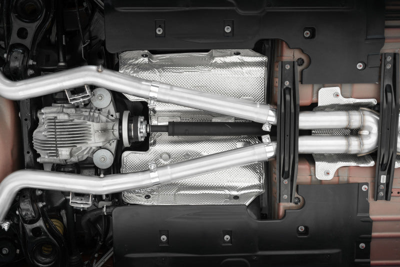 MBRP Race-Ready Cat-Back Exhaust for 2017 - 2021 Dodge Charger 5.7L/6.2L/6.4L with Dual Carbon Fiber Tips