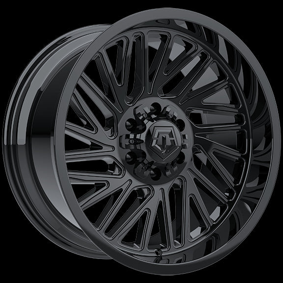 Stunning TIS Wheels 553 in Gloss Black - 20x10.0, 8x180 ET-12, 124.3