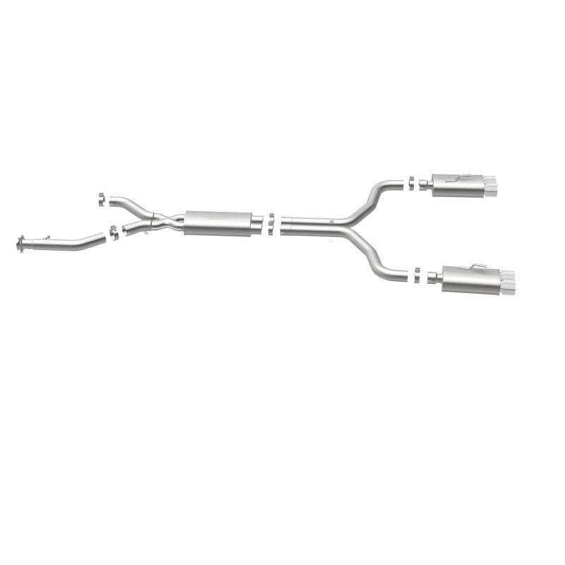 MagnaFlow 1992 - 1996 Chevy Corvette 350 Street Series Cat - Back Performance Exhaust System