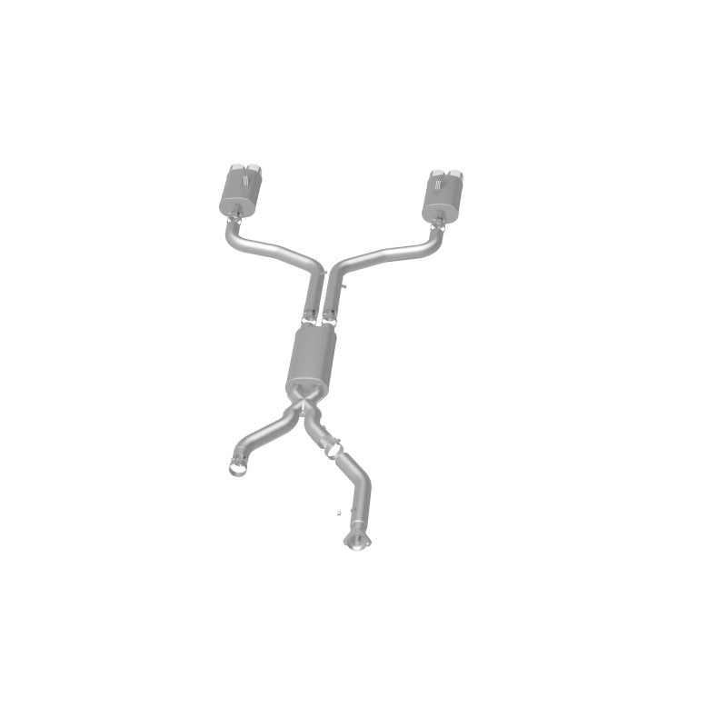 MagnaFlow 1992 - 1996 Chevy Corvette 350 Street Series Cat - Back Performance Exhaust System