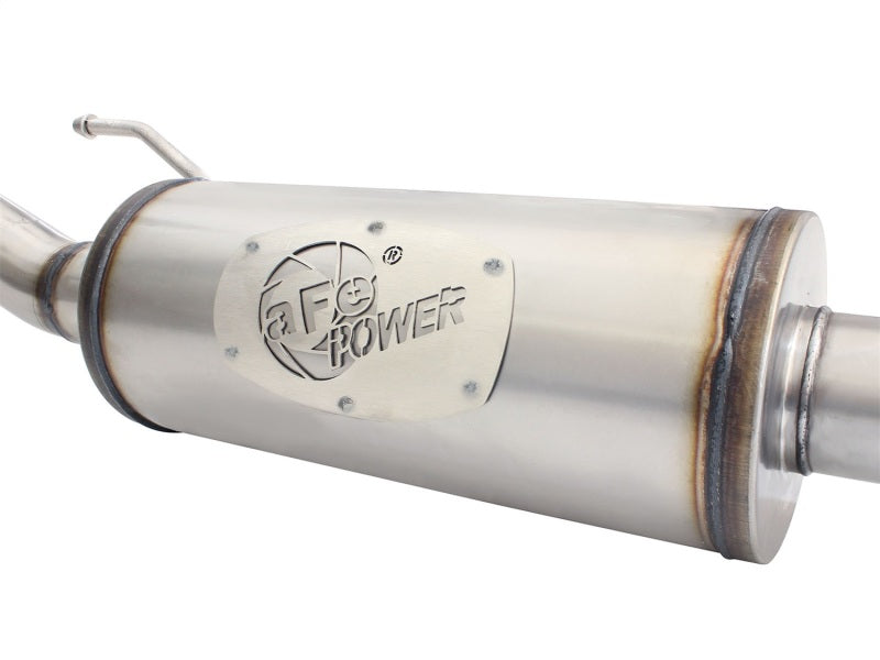 aFe MACHForce XP 2-1/2in SS-409 Cat-Back Exhaust: Power Up Your 2007 - 2018 Jeep Wrangler V6-3.6L!