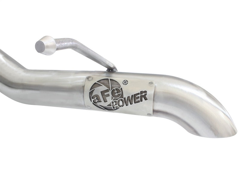 aFe MACHForce XP 2-1/2in SS-409 Cat-Back Exhaust: Power Up Your 2007 - 2018 Jeep Wrangler V6-3.6L!