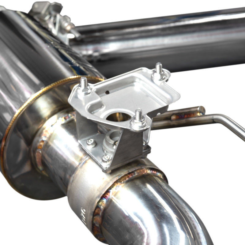 Injen's Stunning 20 - 23 Toyota GR Supra 3.0L Turbo 6cyl SS Cat - Back Exhaust with Burnt Tips