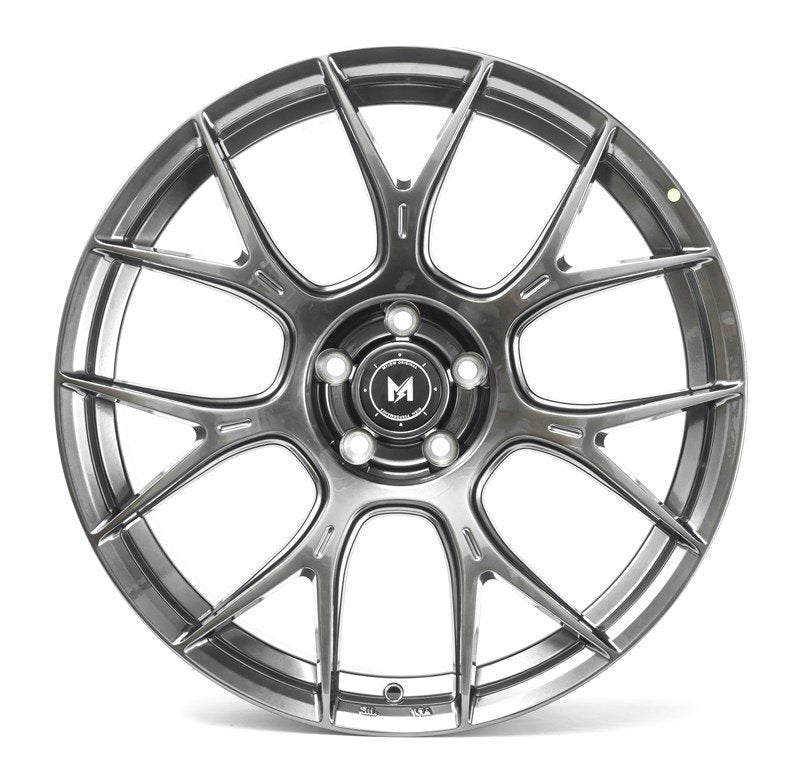 MFlow MFR1 19X8.5 5X114.3 ET35 73.1 Hyper Black - Stylish and Durable Wheels