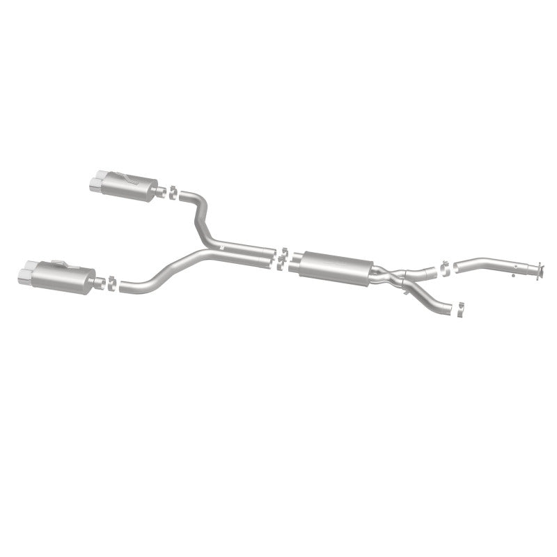 MagnaFlow 1992 - 1996 Chevy Corvette 350 Street Series Cat - Back Performance Exhaust System