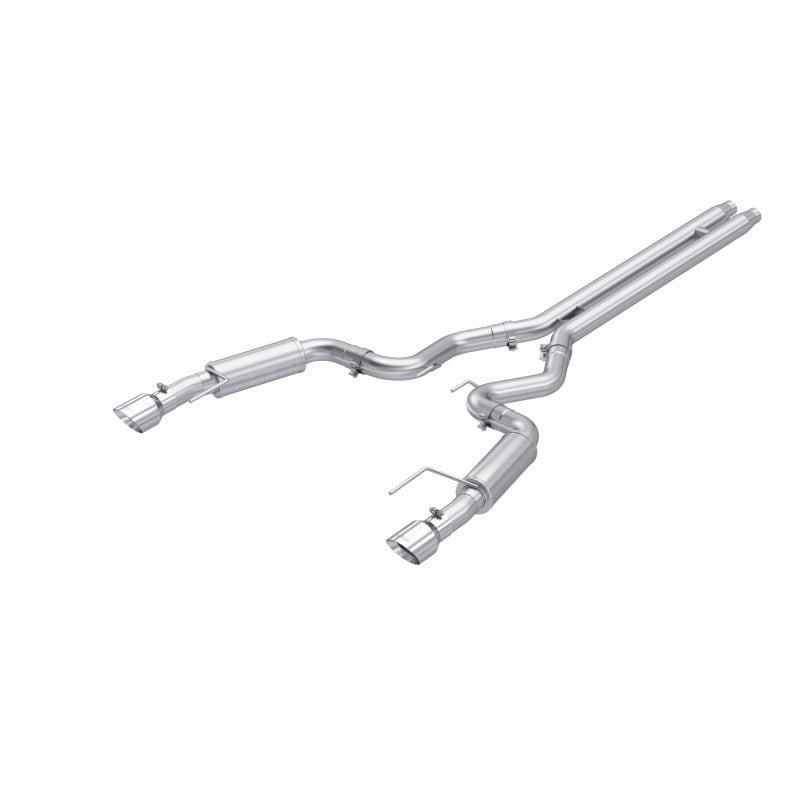 MBRP 2024-2025 Ford Mustang GT & GT Premium 5.0L 3in Dual Split Rear Aluminized Steel Exhaust System