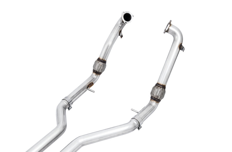 AWE Tuning Audi B9 S5 Sportback Track Edition Exhaust - Unleash the Roar with Black 102mm Tips!