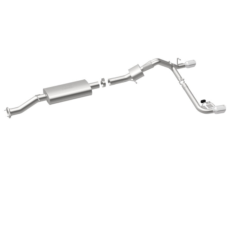 MagnaFlow Cat-Back Exhaust System for 2007 - 2008 GM Hummer H2 with Dual Split Rear Exit