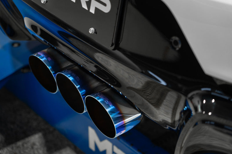 MBRP 2024+ Acura Integra Type-R: T304 SS 3in Cat-Back Triple Center Outlet Exhaust with Burnt Tips - Unleash Your Ride's Power!