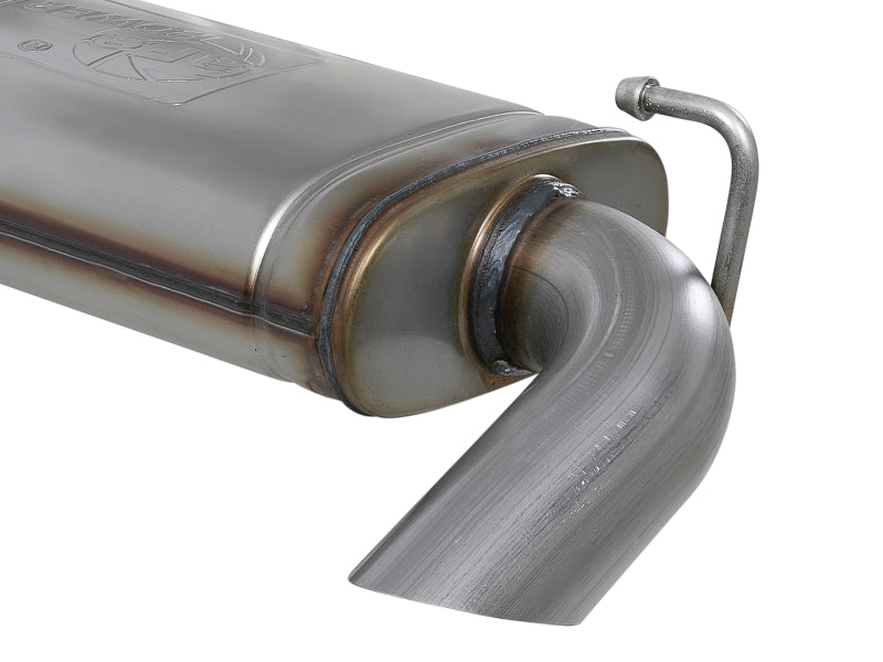 aFe MACH Force-Xp Hi-Tuck 3in 409 SS Axle-Back Exhaust for 2018 - 2024 Jeep Wrangler JL 2.0/3.6