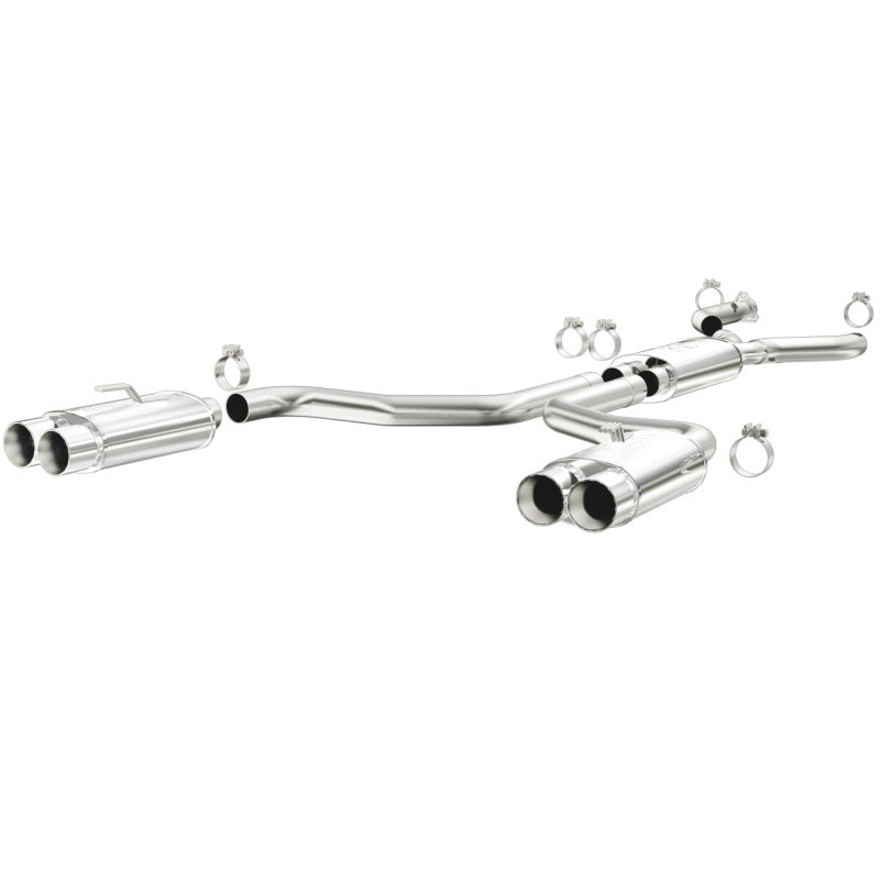 MagnaFlow 1992 - 1996 Chevy Corvette 350 Street Series Cat - Back Performance Exhaust System
