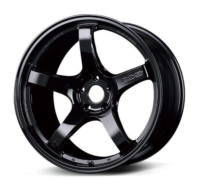 RAYS Gram Lights 57CR 18x9.5 5x100 ET38 Glossy Black (GX) Set of 4 - Upgrade Your Ride Now!