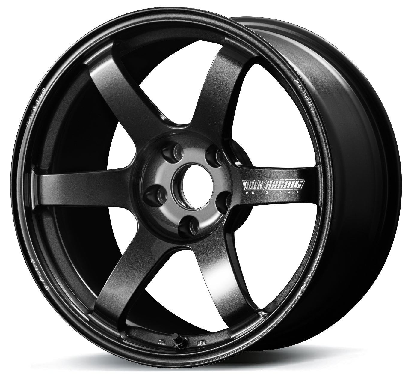 Get Your Hands on Volk Racing TE37 SAGA S-PLUS Wheels Set of 4! (FR:17x8.0 ET38) (RR:18x9.5 ET30) 5x114.3 Diamond Dark Gunmetal