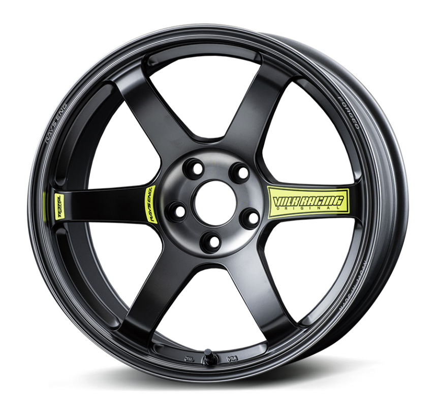 Get Your Hands on Volk Racing TE37 SAGA SL M-SPEC 18x9.5 Wheels - Pressed Black Set of 4!