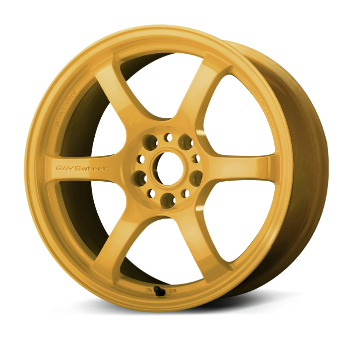 RAYS Gram Lights 57DR 2324 LTD 18x9.5 5x114.3 ET38 Mach Yellow Set of 4 - Upgrade Your Ride Now!