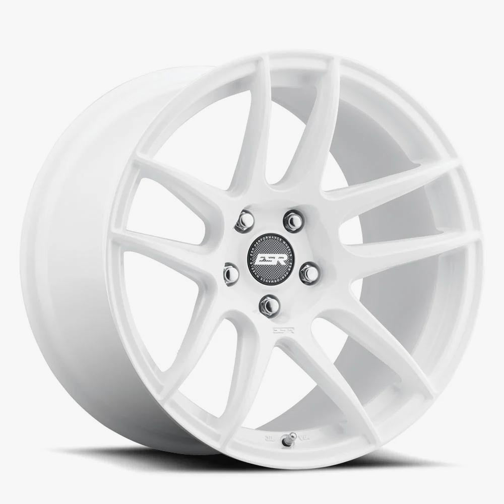 ESR CS8 18x9.5 5x112 (Custom Drill) ET22 Gloss White - Stunning Wheels for Your Ride
