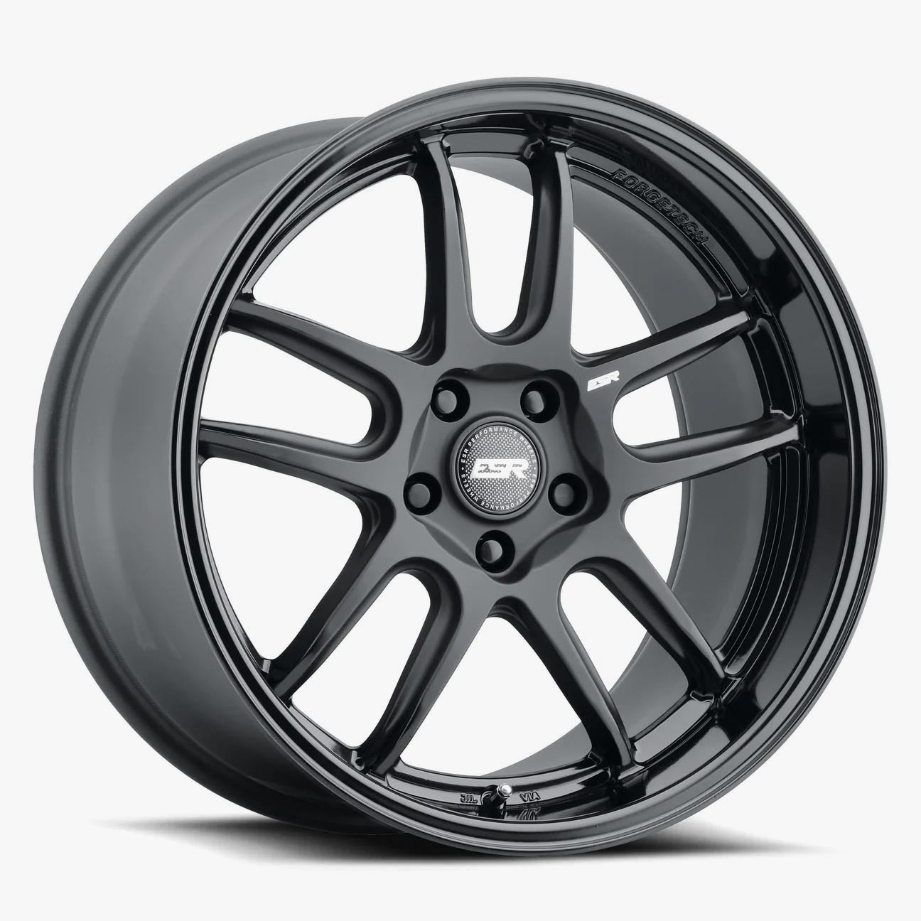 ESR AP8 19x9.5 5x120.6 (Custom Drill) ET35 Matte Black / Gloss Black