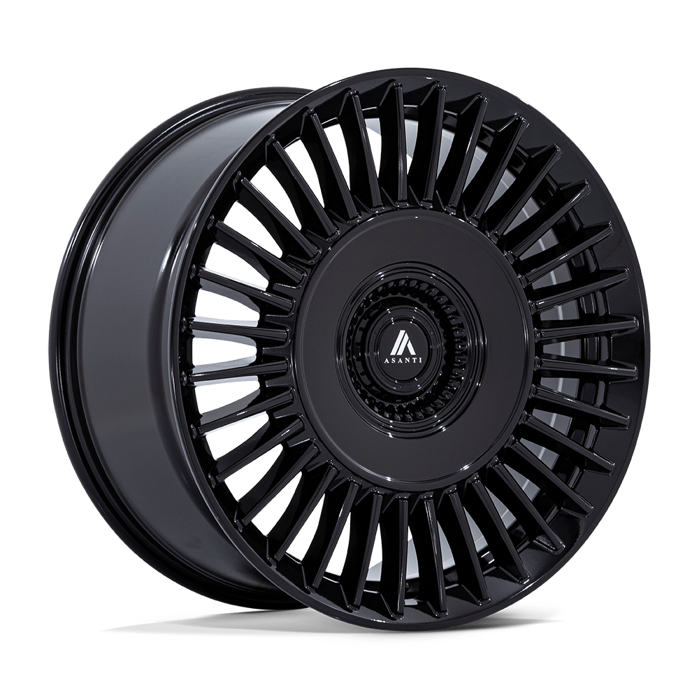 Asanti Black AB040 TIARA 22X9 5X108/5X114.3 ET38 72.56 Gloss Black
