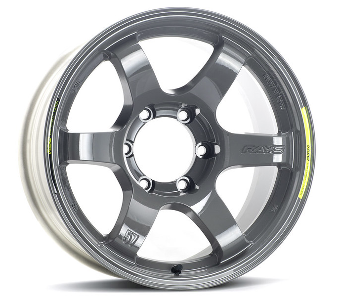 RAYS Gram Lights 57DR-X 2122 - Stunning 18x9.0 Wheels! Set of 4 in Arms Gray/Glossy Gray for Trucks