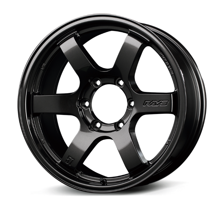 RAYS Gram Lights 57DR-X Wheels - 18x9.0, 6x139.7 ET0, Super Dark Gunmetal - Set of 4 for Trucks!
