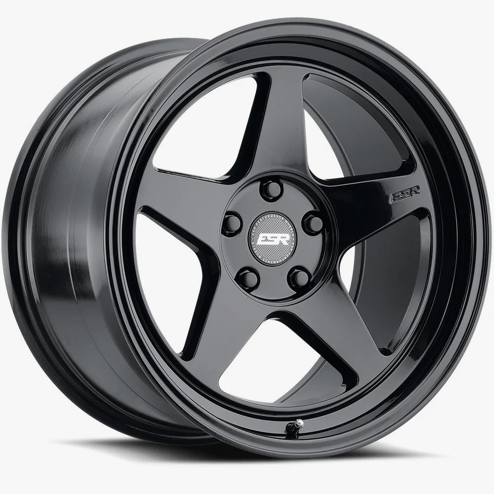 ESR CR5 19x10 5x120.6 (Custom Drill) ET35 Gloss Black - Stunning Wheels for Your Ride!