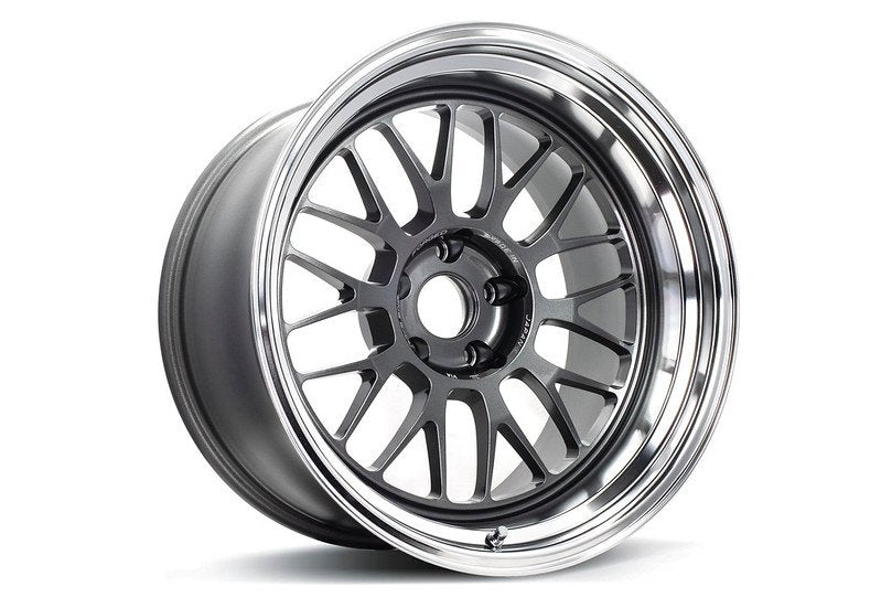 Volk Racing 21A Wheels: 18x11.0, 5x114.3 ET-10 Dark Gunmetal Set of 4 - Upgrade Your Ride Now!